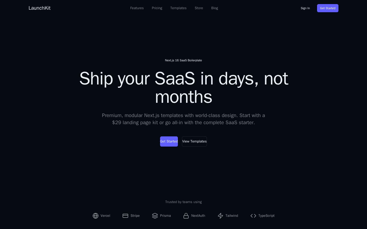 Landing Page Kit preview
